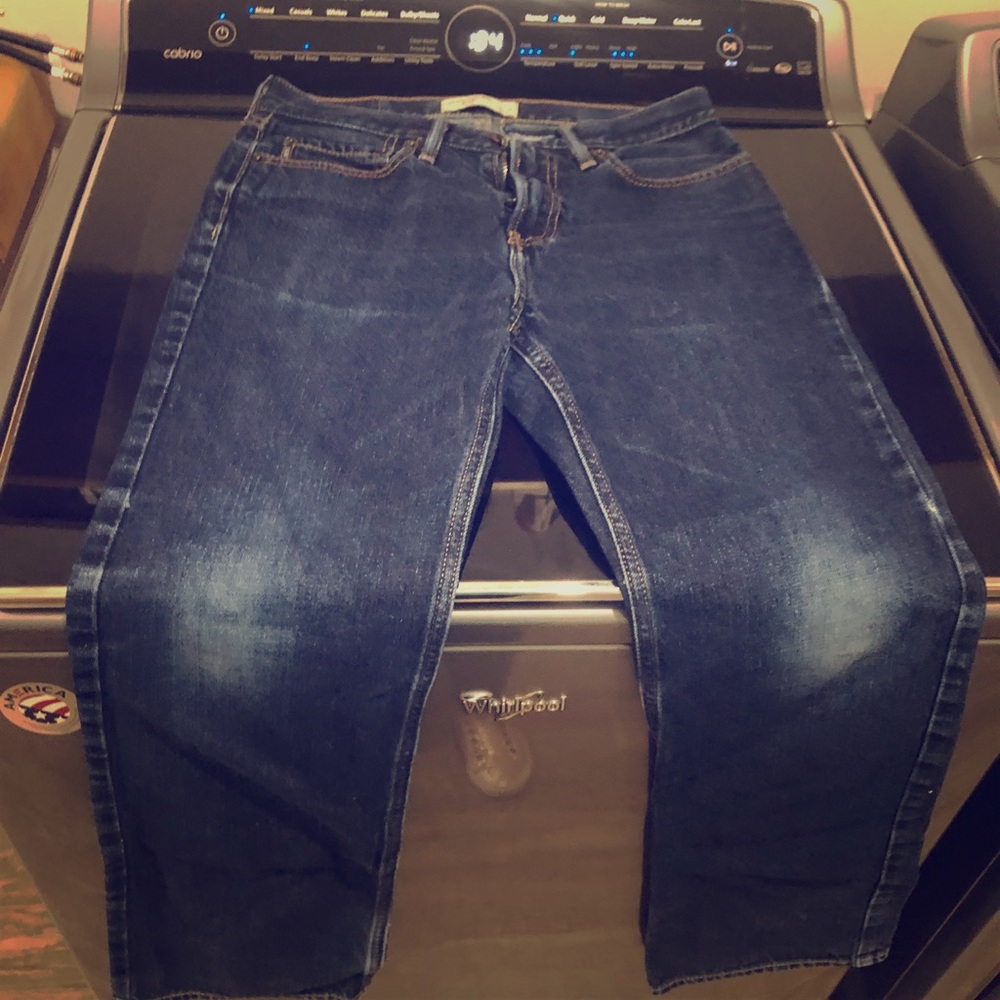 Abercrombie boys blue jeans